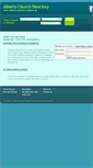 Mobile Screenshot of ab.churchdirectory.ca
